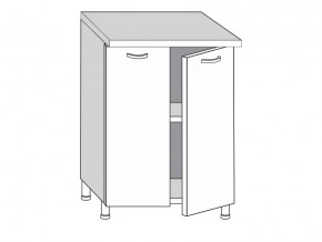 2.60.2 Шкаф-стол на 600мм с 2-мя дверцами в Нижнем Тагиле - nizhnij-tagil.magazinmebel.ru | фото