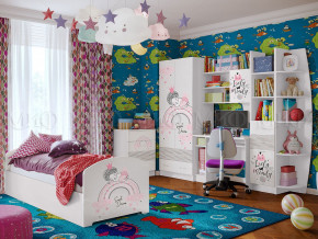 Детская комната Юниор-2 Принцесса 1 в Нижнем Тагиле - nizhnij-tagil.magazinmebel.ru | фото