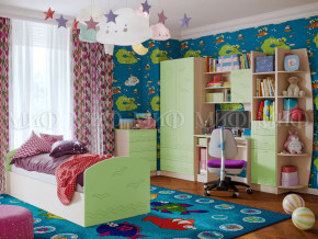 Детская комната Юниор-2 Салатовый в Нижнем Тагиле - nizhnij-tagil.magazinmebel.ru | фото