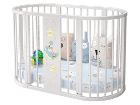 Детская кроватка белая Эстель в Нижнем Тагиле - nizhnij-tagil.magazinmebel.ru | фото