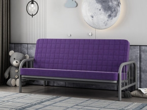 Диван-кровать Мадлен 4 Серый-Фиолетовый в Нижнем Тагиле - nizhnij-tagil.magazinmebel.ru | фото