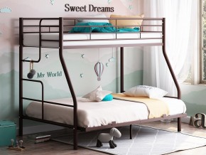 Двухъярусная кровать Гранада-3 140 коричневый в Нижнем Тагиле - nizhnij-tagil.magazinmebel.ru | фото