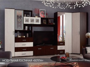 Гостиная Белла венге с угловым шкафом в Нижнем Тагиле - nizhnij-tagil.magazinmebel.ru | фото