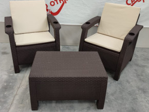 Комплект на балкон Yalta Premium Balcony Set в Нижнем Тагиле - nizhnij-tagil.magazinmebel.ru | фото - изображение 1