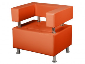 Кресло Борк Кожзам Оранжевый в Нижнем Тагиле - nizhnij-tagil.magazinmebel.ru | фото - изображение 1