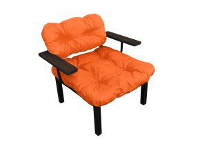 Кресло Дачное оранжевая подушка в Нижнем Тагиле - nizhnij-tagil.magazinmebel.ru | фото