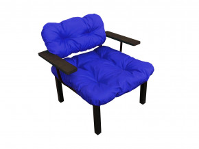Кресло Дачное синяя подушка в Нижнем Тагиле - nizhnij-tagil.magazinmebel.ru | фото