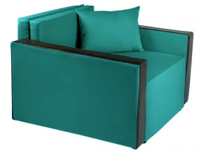 Кресло-кровать Милена с подлокотниками рогожка emerald в Нижнем Тагиле - nizhnij-tagil.magazinmebel.ru | фото