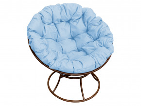 Кресло Папасан без ротанга голубая подушка в Нижнем Тагиле - nizhnij-tagil.magazinmebel.ru | фото