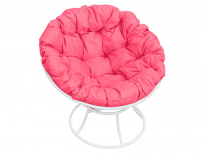 Кресло Папасан без ротанга розовая подушка в Нижнем Тагиле - nizhnij-tagil.magazinmebel.ru | фото