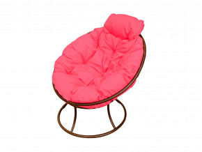 Кресло Папасан мини без ротанга розовая подушка в Нижнем Тагиле - nizhnij-tagil.magazinmebel.ru | фото