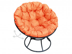 Кресло Папасан пружинка без ротанга оранжевая подушка в Нижнем Тагиле - nizhnij-tagil.magazinmebel.ru | фото