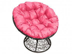 Кресло Папасан с ротангом розовая подушка в Нижнем Тагиле - nizhnij-tagil.magazinmebel.ru | фото