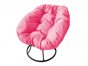 Кресло Пончик без ротанга розовая подушка в Нижнем Тагиле - nizhnij-tagil.magazinmebel.ru | фото