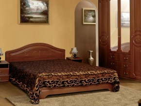 Кровать 1400 Ивушка 5 темная в Нижнем Тагиле - nizhnij-tagil.magazinmebel.ru | фото