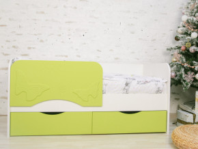Кровать Бабочка белый/салатовый софт в Нижнем Тагиле - nizhnij-tagil.magazinmebel.ru | фото