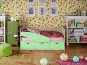 Кровать Бабочки 1600 Салатовый в Нижнем Тагиле - nizhnij-tagil.magazinmebel.ru | фото