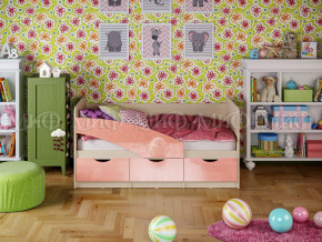 Кровать Бабочки 1800 Розовый металлик в Нижнем Тагиле - nizhnij-tagil.magazinmebel.ru | фото