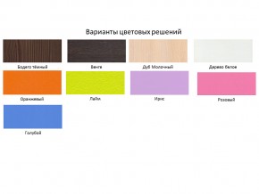 Кровать чердак Малыш 70х160 белый с фасадом для рисования феритейл в Нижнем Тагиле - nizhnij-tagil.magazinmebel.ru | фото - изображение 2