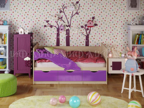Кровать Дельфин-1 1800 Фиолетовый металлик в Нижнем Тагиле - nizhnij-tagil.magazinmebel.ru | фото
