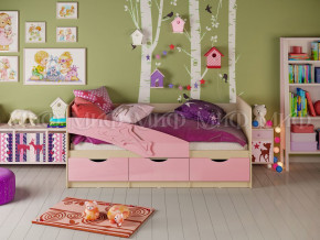 Кровать Дельфин 1800 Розовый металлик в Нижнем Тагиле - nizhnij-tagil.magazinmebel.ru | фото