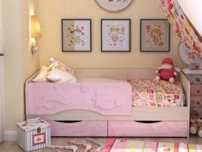Кровать детская Алиса КР 812 розовая 1600 в Нижнем Тагиле - nizhnij-tagil.magazinmebel.ru | фото