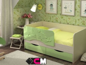 Кровать детская Алиса КР 812 зеленая 1600 в Нижнем Тагиле - nizhnij-tagil.magazinmebel.ru | фото