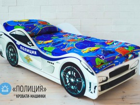 Кровать детская машина Полиции в Нижнем Тагиле - nizhnij-tagil.magazinmebel.ru | фото