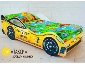 Кровать детская машина Такси в Нижнем Тагиле - nizhnij-tagil.magazinmebel.ru | фото