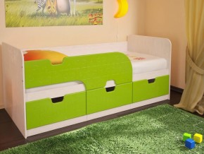 Кровать детская Минима лайм в Нижнем Тагиле - nizhnij-tagil.magazinmebel.ru | фото