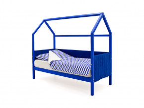 Кровать-домик мягкий Svogen синий в Нижнем Тагиле - nizhnij-tagil.magazinmebel.ru | фото