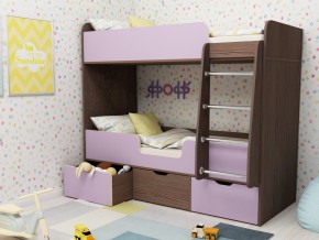 Кровать двухъярусная Малыш двойняшка бодега-ирис в Нижнем Тагиле - nizhnij-tagil.magazinmebel.ru | фото