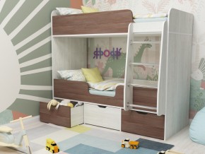 Кровать двухъярусная Малыш двойняшка винтерберг-бодега в Нижнем Тагиле - nizhnij-tagil.magazinmebel.ru | фото
