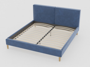 Кровать Линси 1800 синий в Нижнем Тагиле - nizhnij-tagil.magazinmebel.ru | фото - изображение 1