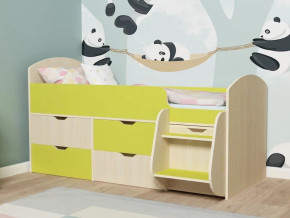 Кровать Малыш-7 Дуб-лайм в Нижнем Тагиле - nizhnij-tagil.magazinmebel.ru | фото