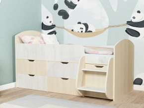 Кровать Малыш-7 Дуб-Винтерберг в Нижнем Тагиле - nizhnij-tagil.magazinmebel.ru | фото