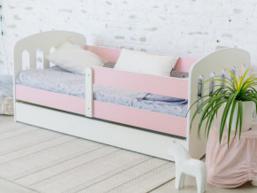 Кровать Малыш с ящиком розовый в Нижнем Тагиле - nizhnij-tagil.magazinmebel.ru | фото