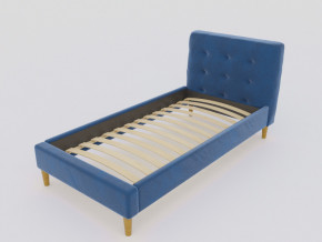 Кровать Пайли 900 синий в Нижнем Тагиле - nizhnij-tagil.magazinmebel.ru | фото - изображение 1