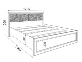Кровать с настилом 1600 Саванна М05 в Нижнем Тагиле - nizhnij-tagil.magazinmebel.ru | фото - изображение 2