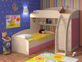Кровать Соня 1+2 Розовый в Нижнем Тагиле - nizhnij-tagil.magazinmebel.ru | фото