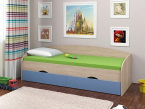 Кровать Соня 2 сонома-голубой в Нижнем Тагиле - nizhnij-tagil.magazinmebel.ru | фото