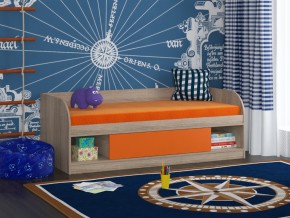 Кровать Соня 4 сонома-оранжевый в Нижнем Тагиле - nizhnij-tagil.magazinmebel.ru | фото