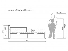 Кровать Svogen classic с ящиками и бортиком бежево-белый в Нижнем Тагиле - nizhnij-tagil.magazinmebel.ru | фото - изображение 2