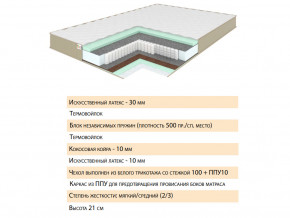 Матрас Тиссая 120х200 в Нижнем Тагиле - nizhnij-tagil.magazinmebel.ru | фото - изображение 2