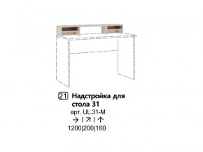 Надстройка для стола 31 (Полка) в Нижнем Тагиле - nizhnij-tagil.magazinmebel.ru | фото