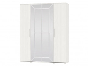 Шкаф 4-х дверный Амели 4-5200 Рамух белый в Нижнем Тагиле - nizhnij-tagil.magazinmebel.ru | фото