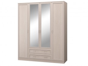 Шкаф 4-х дверный с зеркалом и ящиками Верона в Нижнем Тагиле - nizhnij-tagil.magazinmebel.ru | фото