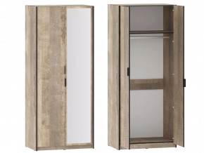 Шкаф для одежды Фолк НМ 014.03 фасад с зеркалом в Нижнем Тагиле - nizhnij-tagil.magazinmebel.ru | фото
