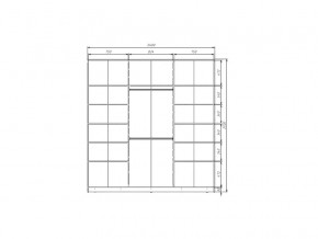 Шкаф-купе Max МШ-25-6-24/2-999 пленка Oracal черная в Нижнем Тагиле - nizhnij-tagil.magazinmebel.ru | фото - изображение 2