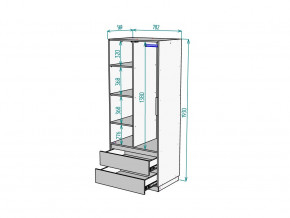 Шкаф Malta light H297 Белый в Нижнем Тагиле - nizhnij-tagil.magazinmebel.ru | фото - изображение 2